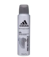 (Leve 3 pague 2) Desodorante Adidas Pro Invisible 48h Masculino Aerosol 150ml