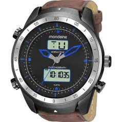 [PRIME] Relogio Mondaine Masculino Sport Analogico/Digital Pulseira Couro [45% OFF] R$240