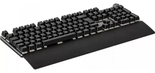 Teclado Mecânico Gamer Fortrek G Pro K7 Plus Preto Rgb Switch Krgd Blue Idioma Português Brasil Abnt2 Com Apoio De Pulso Magnético