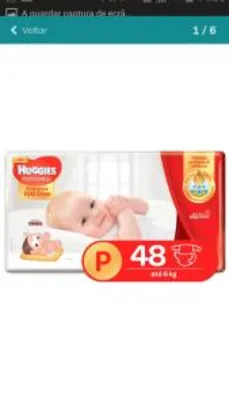 Fralda Huggies Turma da Mônica Supreme Care Mega P - 48 Unidades | R$23