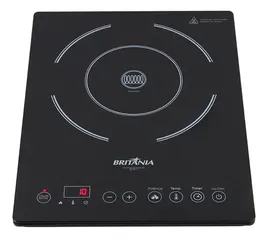 (Nível 6) Fogão cooktop elétrica Britânia BCT01P preto 220V