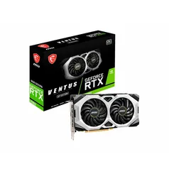 Placa de Vídeo MSI NVIDIA GeForce RTX 2060 Ventus GP OC, 6GB GDDR6, Ray Tracing - GeForce RTX 2060 V