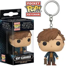 Animais Fantãsticos Chaveiro Boneco Pop Newt Scamander, Funko, Multicor, Pequeno