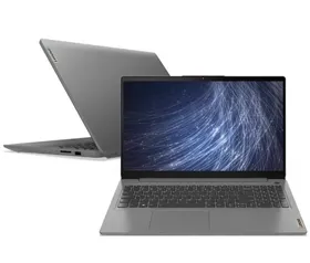 Notebook Lenovo Ultrafino IdeaPad 3 R7-5700U 8GB 256GB SSD Windows 11 15.6” 82MF0004BR Prata - Notebook e Macbook - Magazine Luiza