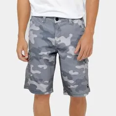 Bermuda Oakley De Passeio Mod Camo Cargo 3.0 Walkshort - Cinza R$152