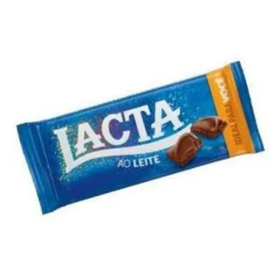 [APP] 6 barras de chocolate Lacta ou Bis (diversos sabores) | R$14