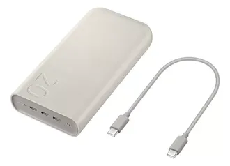 Carregador Portátil 3x Usb-c, 20000mah, Super Rápida 45w