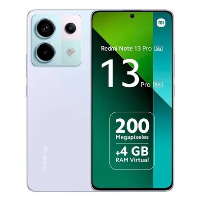 Foto do produto Xiaomi Redmi Note 13 Pro 5G Dual Sim 128 GB Roxo 8 GB Ram