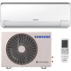 Ar Condicionado Split Hi Wall Samsung Digital Inverter 8 Polos 9000 BTUs Frio 220V