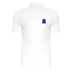 Camisa Polo Unissex Casas Bahia – Branca