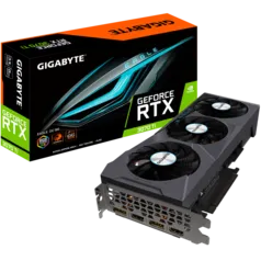 Placa de Vídeo Gigabyte Eagle NVIDIA GeForce RTX 3070 Ti, OC, LHR, 8G, GDDR6X, DLSS, Ray Tracing, GV-N307TEAGLE OC-8GD