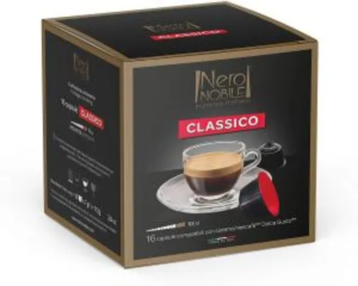 Cápsulas de Café Classico Neronobile, Compatível com Dolce Gusto, Contém 16 Cápsulas R$17