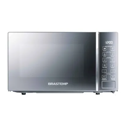 Micro-ondas Brastemp 20 Litros Inox Espelhado com Funções Pré-preparo - BMS20AR