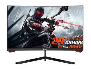 Monitor Gamer Ninja Sharingan, 24 Pol, Curvo, Full HD, 1ms, 165Hz, HDMI/DP, MGN-003-24S