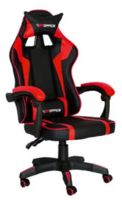 Cadeira Gamer Escritório Playerxtreme Pu Vermelho Gran Belo R$1223