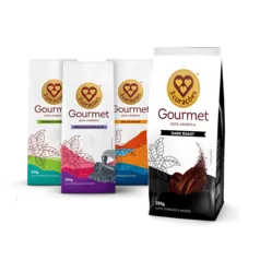 [UNID. POR 9,52] Kit com 4 Cafés Gourmet de 250GR