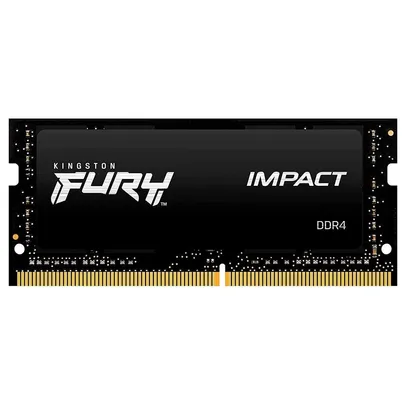 Memória RAM [8GB, 3200MHz, DDR4, CL20] Notebook Kingston Fury Impact - KF432S20IB/8