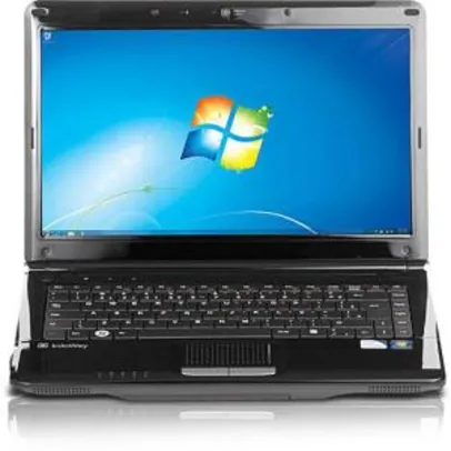 Notebook Itautec W7415 c/ Intel® Pentium® Dual Core T4500 2,3GHz 3GB 320GB DVD-RW Webcam 1.3MP LED 14" Windows 7 Basic - Itautec