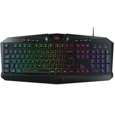 Teclado Gamer Redragon Harpe RGB, ABNT2, K503RGB | R$ 135