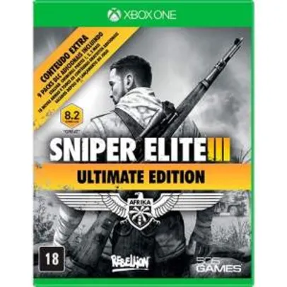 [Submarino] Game Sniper Elite 3: Ultimate Edition para XBOX One e PS4 por R$ 50