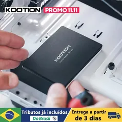 [Do brasil/Gpay/Moedas R$ 187] KOOTION Sata SSD 1TB 