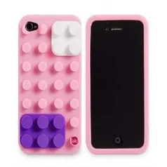 [Uatt?] CAPA PARA CELULAR DIVERTIDA - BLOQUINHOS PINK R$7