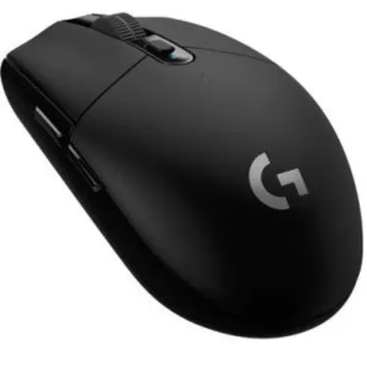 Mouse Gamer Logitech G305 Sem Fio Hero Lightspeed 12000DPI - R$ 140