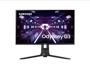 APP  Monitor Gamer Samsung Odyssey 24" FHD, 144 Hz, 1ms, HAS, HDMI, DP, VGA, Freesync, G3