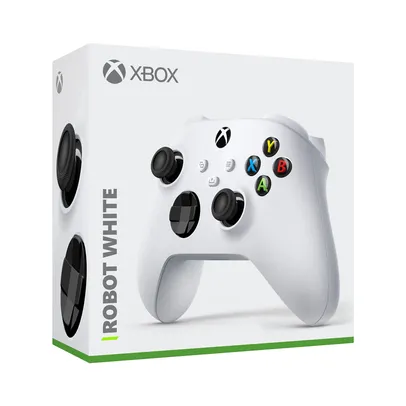 Controle Xbox Series X/S Wireless com Bluetooth Branco | R$370
