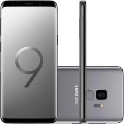[R$1529 AME+CC Shoptime] Smartphone Samsung Galaxy S9 128GB - R$ 1.799