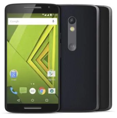 Smartphone Motorola Moto X Play Colors Preto 4G Tela 5.5" Android 5 Câmera 21Mp Dualchip 32Gb R$1.189,15