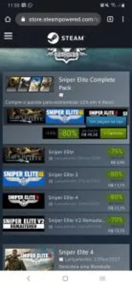 Sniper Elite Complete Pack | R$50