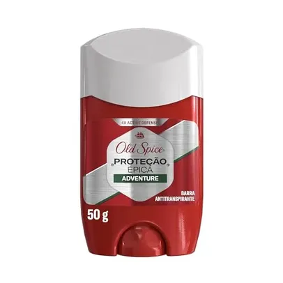 (REC) (Mais por Menos R$10,49) Old Spice Desodorante Antitranspirante Em Barra Adventure Proteção Épica 50G