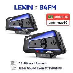 Intercomunicador Lexin B4FM-X