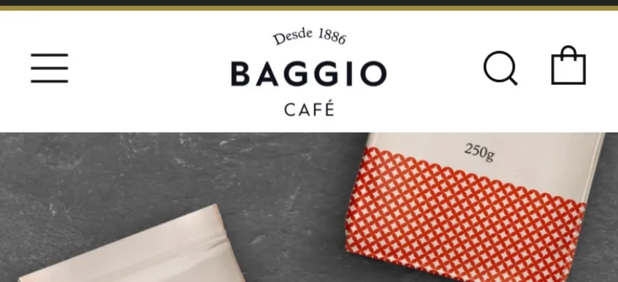 15% OFF na compra dos cafés da Baggio