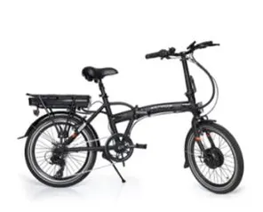 Bicicleta Elétrica Atrio Berlim Aro 20 250W Dobrável Preto – BI182 R$ 3419