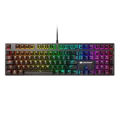 Teclado Mecânico Gamer Cougar Vantar MX, RGB, Switch Red | R$306