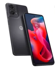 Smartphone Motorola Moto G24 128GB Grafite 4G Tela 6,6&quot; Câmera Dupla 50MP Selfie 8MP Dual Chip Android 14