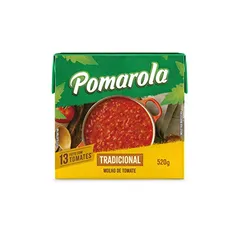 (Mais por Menos R$3,95) Molho Tomate Pomarola - 520g