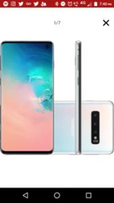 [App] Smartphone Samsung Galaxy S10 128GB | R$2.515