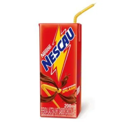 Bebida Láctea de Chocolate Nescau 200ml - R$2