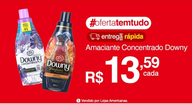 [APP] Amaciante Concentrado Downy - 1 litro | R$14