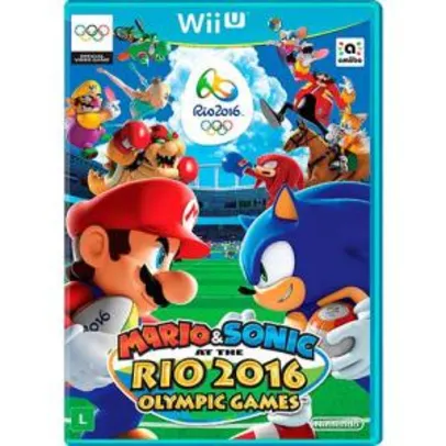 Game Mario & Sonic At The Rio 2016 Olympic Games - WiiU - R$ 69