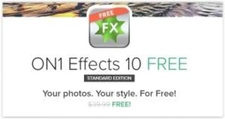 [On1] ON1 Effects 10 FREE - Grátis
