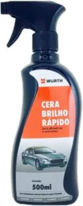 Limpeza Automotiva Cera Brilho Rápido Spray Wurth 500ML | R$20