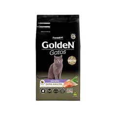 Ração Golden para Gatos Adultos Sabor Salmão - 1kg Premier Pet Adulto