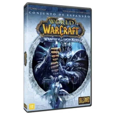 Jogo World of Warcraft: Wrath of The Lich King - PC
R$4.90
FRETE BARATINHO!!