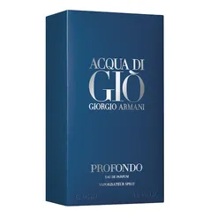 Acqua di Giò Profondo Giorgio Armani Eau de Parfum - Perfume Masculino 125ml