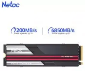 SSD M.2 Netac 2TB, 7200MB/s - Compatível com PS5