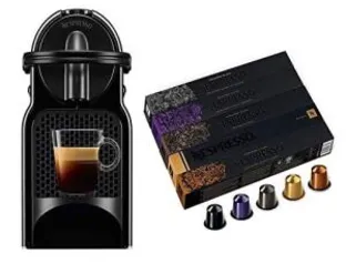 [15% off] Nespresso Inissia + 50 cápsulas + R$ 430 em presentes